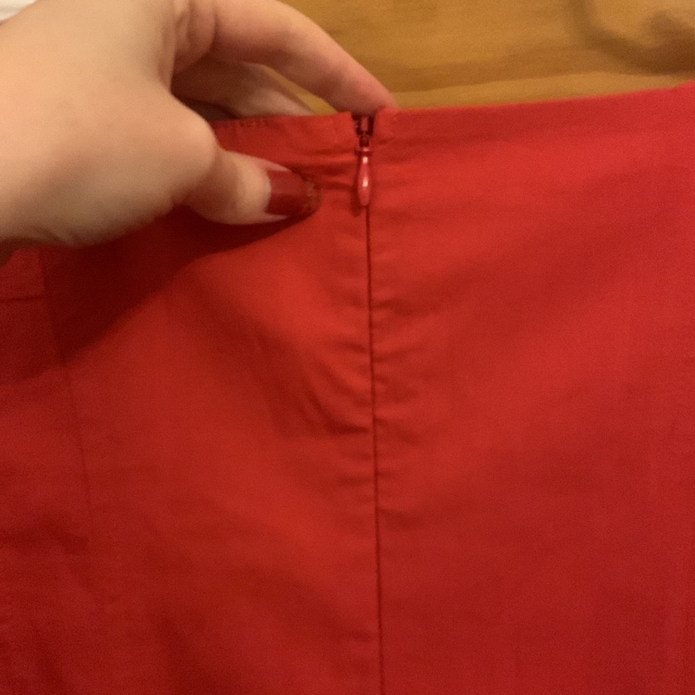 Samantha pleet Rosalind jumpsuit red corset 6 nwt - Picture 8 of 9